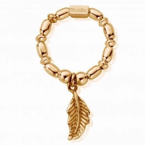 ChloBo Mini Rice Feather Ring