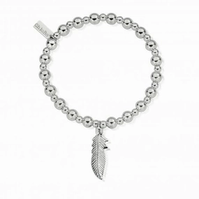 ChloBo Mini Small Ball Feather Bracelet SBMSB706