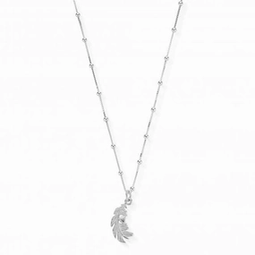ChloBo Necklace with Feather Heart Pendant SNBB596
