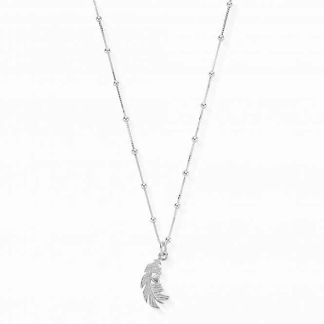 ChloBo Necklace with Feather Heart Pendant SNBB596