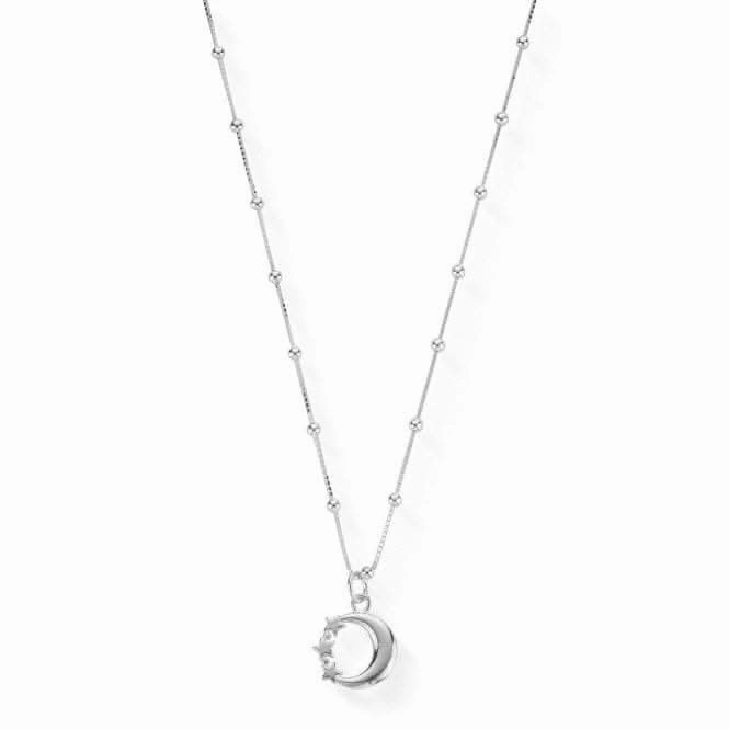 ChloBo Necklace with Moon and Stars Pendant SNBB580