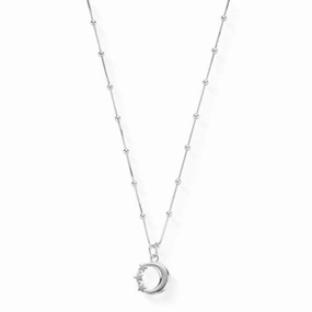 ChloBo Necklace with Moon and Stars Pendant SNBB580