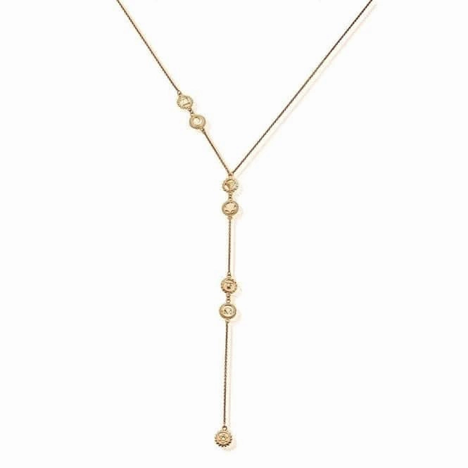 ChloBo Positive Vibes Lariat Necklace GNL800