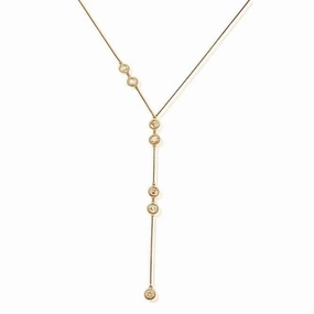 ChloBo Positive Vibes Lariat Necklace GNL800