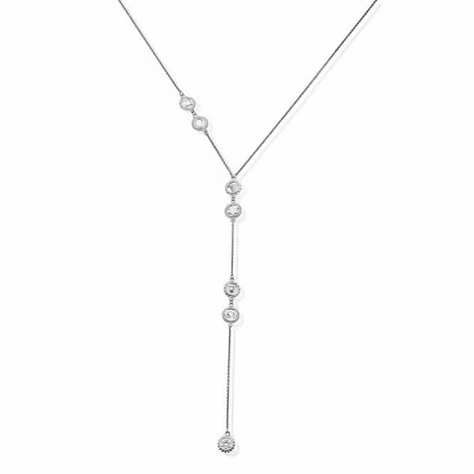 ChloBo Positive Vibes Lariat Necklace SNL839