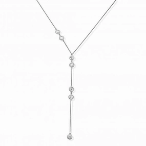 ChloBo Positive Vibes Lariat Necklace SNL839