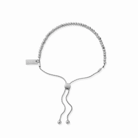 ChloBo Sterling Silver Dainty Mini Disc Pumpkin Adjuster Bracelet D