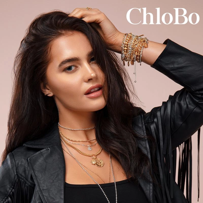 ChloBo Sterling Silver Delicate Evil Eye Necklace D