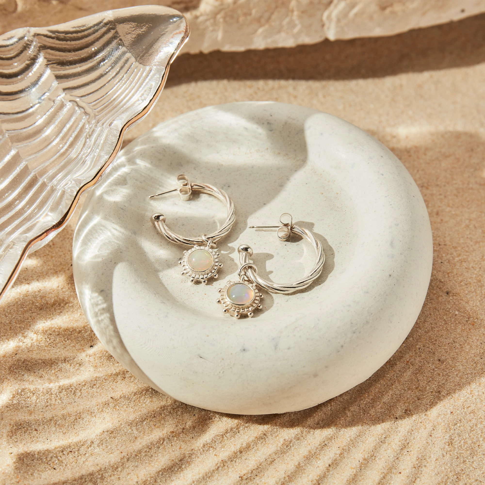 ChloBo Sterling Silver New Hope Hoops