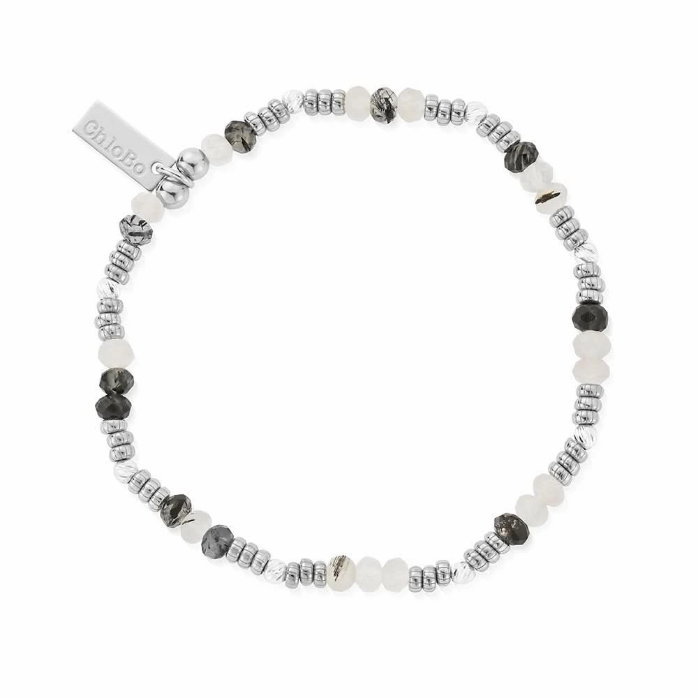 ChloBo Stone Of Empowerment Black Rutilated Quartz Bracelet SBBRQCD