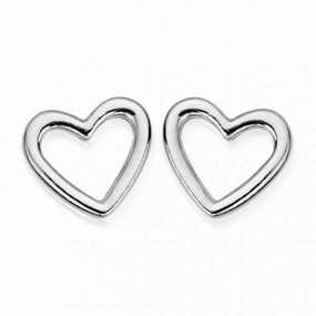 ChloBo Stud Open Heart Earrings SEST532