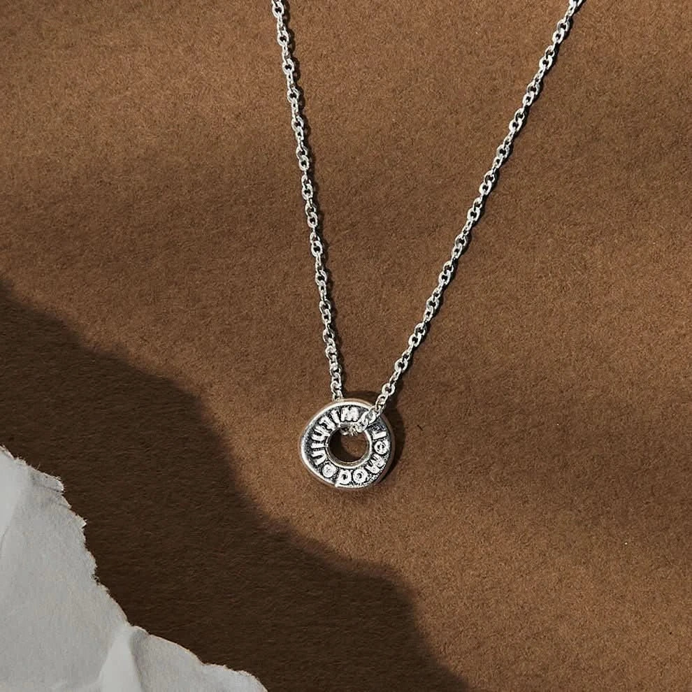ChloBo Tiny Twisted Rope Chain Power Within Necklace SNTRC3460