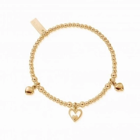 ChloBo Triple Heart Bracelet GBSB10921099