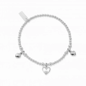 ChloBo Triple Heart Bracelet SBSB7321101