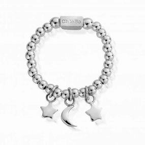 ChloBo Triple Night Sky Ring