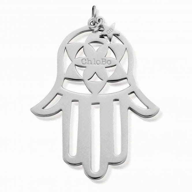 ChloBo XL Hamsa Hand Pendant SP622