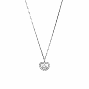 Chopard Happy Diamonds Icons 18ct White Gold 0.35ct Diamond Pendant