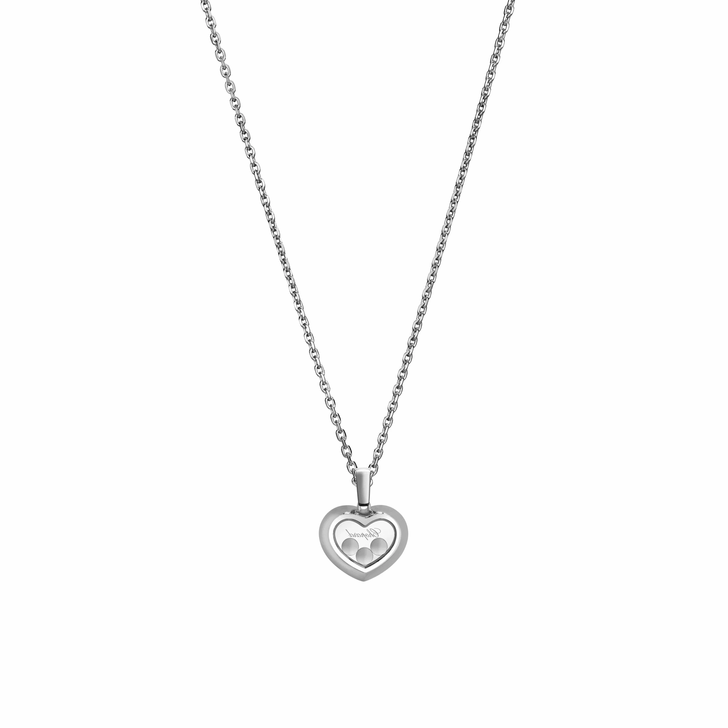 Chopard Happy Diamonds Icons 18ct White Gold 0.35ct Diamond Pendant