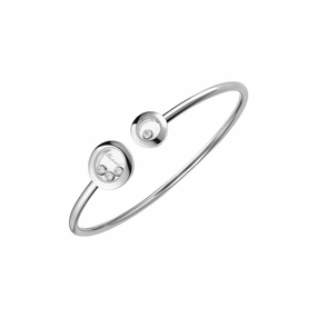 Chopard Happy Diamonds Icons 18ct White Gold Circle Bangle
