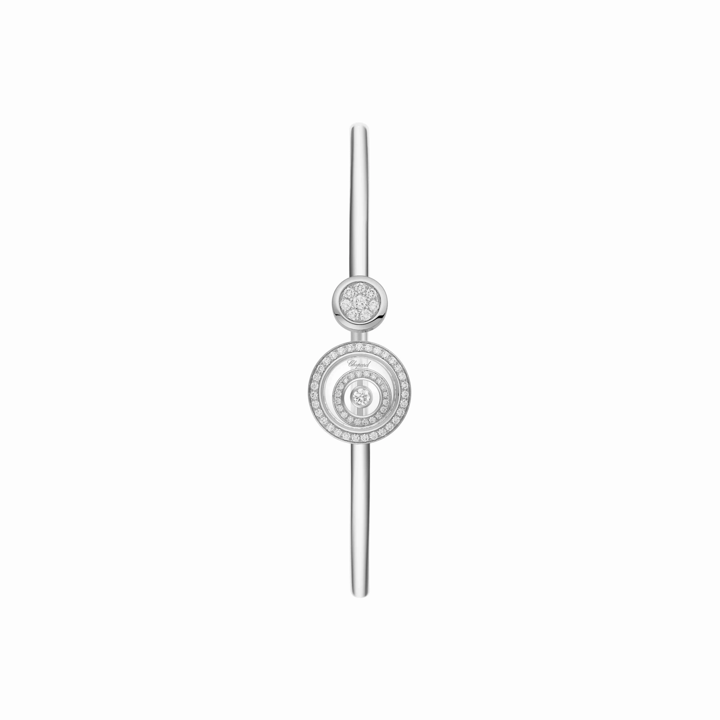 Chopard Happy Spirit 18ct White Gold 0.47ct Diamond Bangle