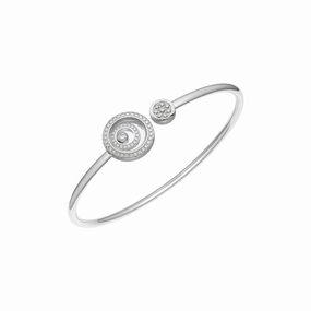 Chopard Happy Spirit 18ct White Gold 0.47ct Diamond Bangle