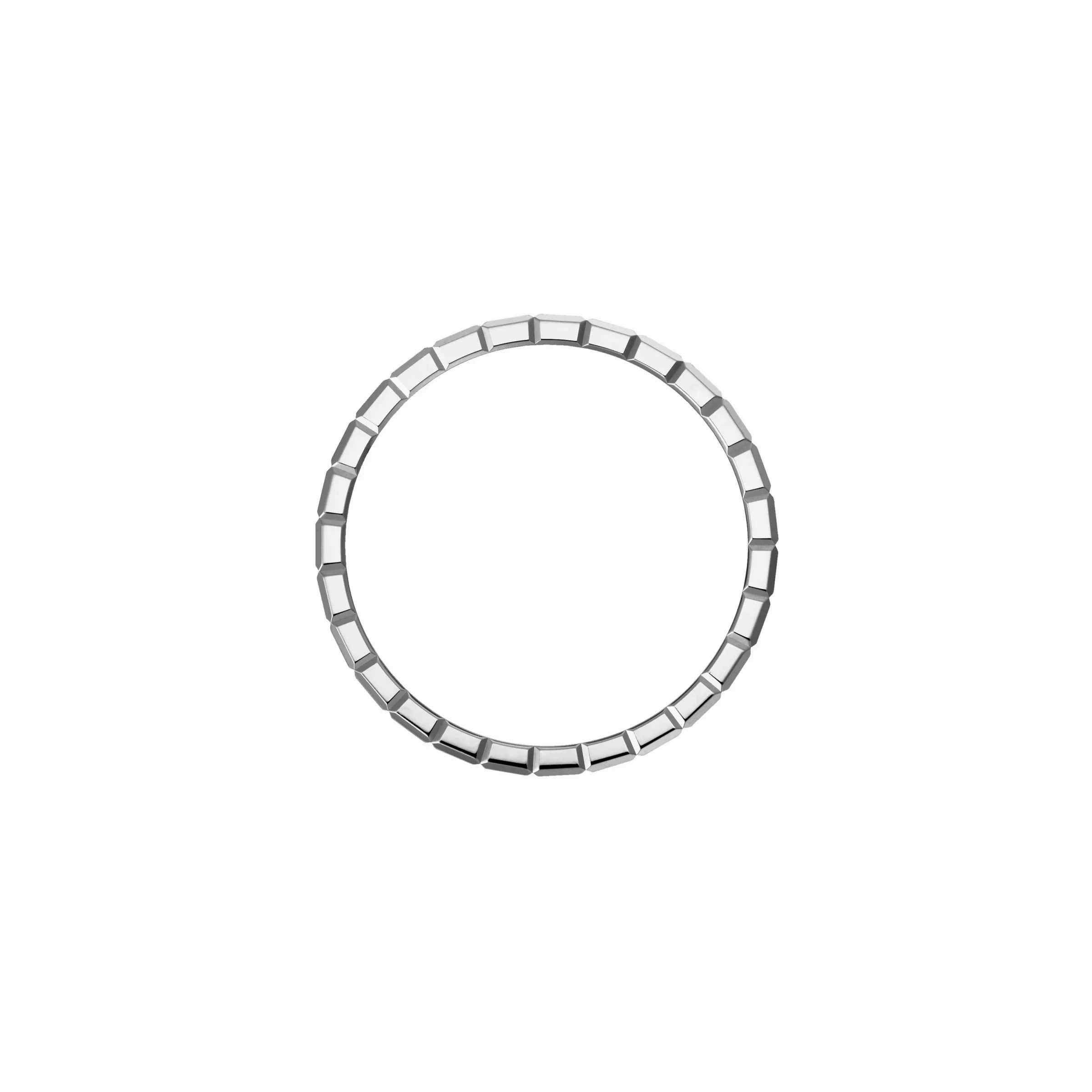 Chopard Ice Cube 18ct White Gold Slim Ring