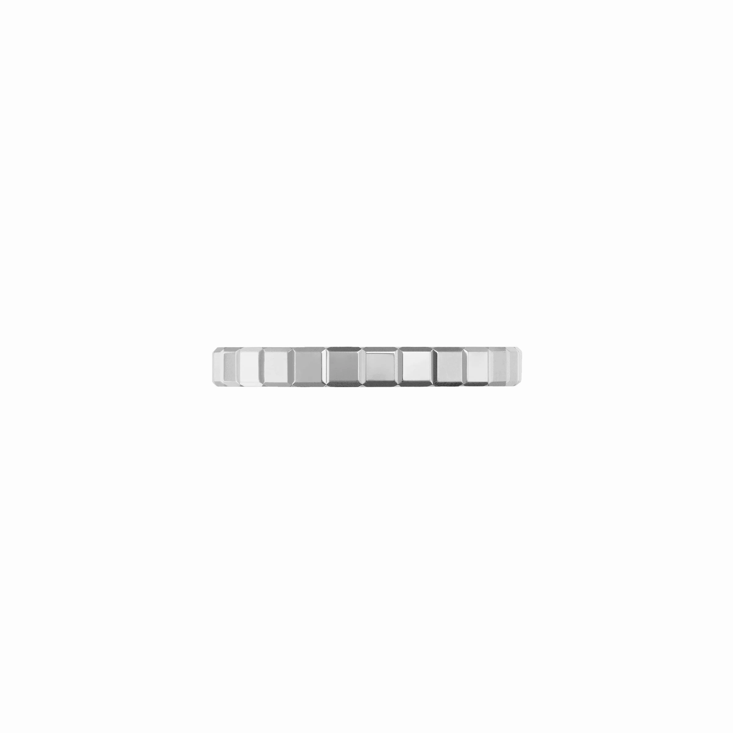 Chopard Ice Cube 18ct White Gold Slim Ring