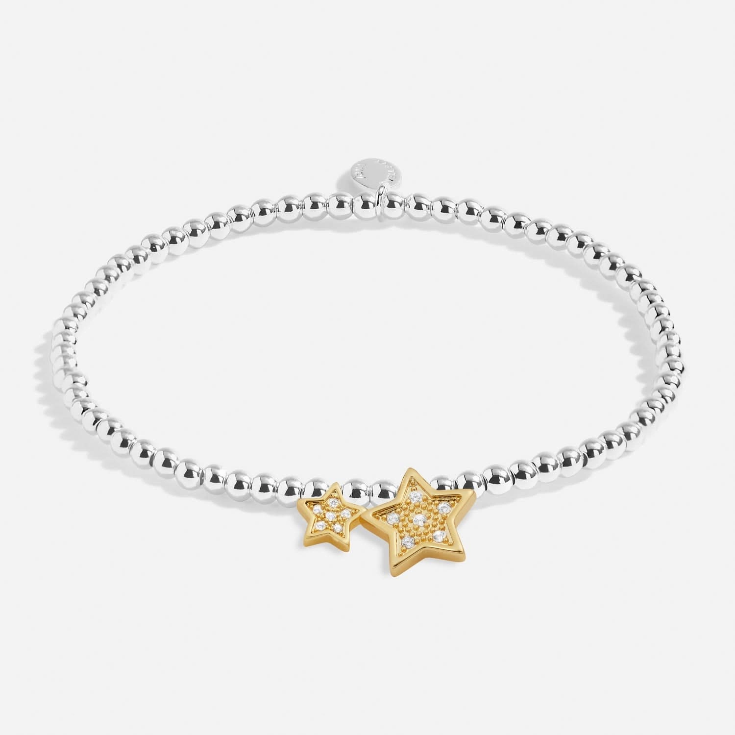Christmas Boxed A Little One A Million Silver Gold Plated Bracelet 7803