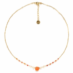CLEA Thin Flower Necklace
