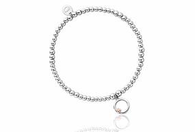 Clogau Affinity Tree Of Life Circle Sterling Silver Bead Bracelet D