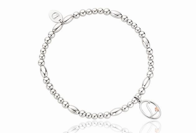 Clogau Affinity Tree Of Life Initials Letter L Sterling Silver Bead Bracelet