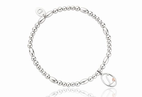 Clogau Affinity Tree Of Life Initials Letter L Sterling Silver Bead Bracelet