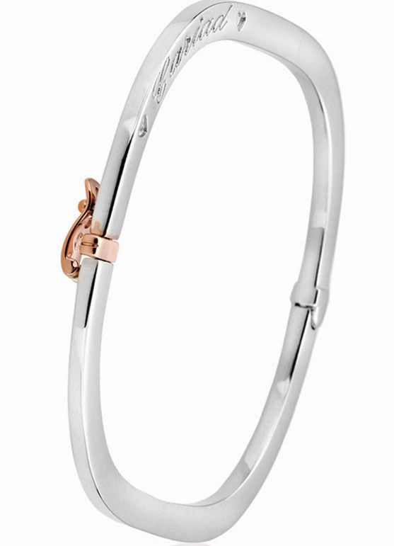 Clogau Bangle Cariad Silver