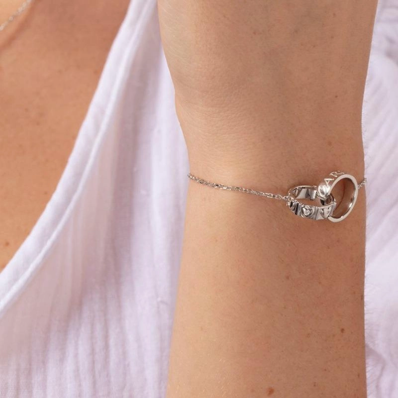 Clogau Cariad Cariad Sterling Silver Links Bracelet