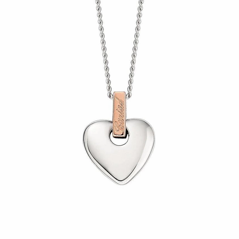 Clogau Cariad Sterling Silver Heart Necklace