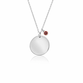 Clogau Celebration July Sterling Silver Birthstone Pendant D