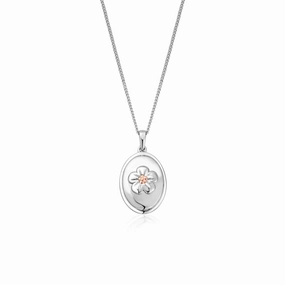 Clogau Forget Me Not Sterling Silver Pendant