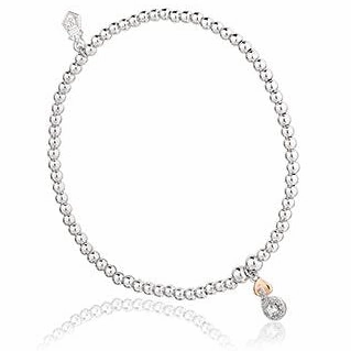 Clogau Tree Of Life Sterling Silver Affinity Beaded Bracelet 16-16.5cm