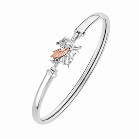 Clogau Welsh Dragon Sterling Silver Bangle