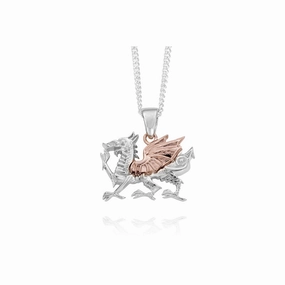 Clogau Welsh Dragon Sterling Silver Pendant