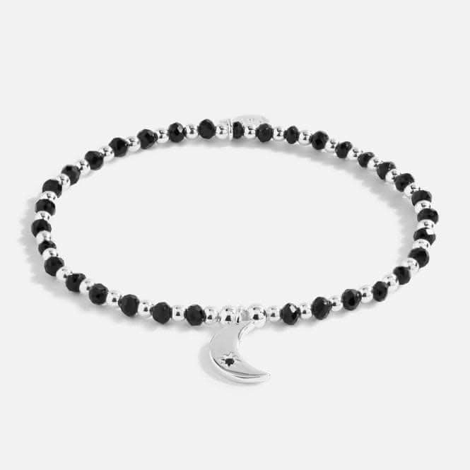 Colour Pop A Little Live To Dream Silver 17.5cm Stretch Bracelet 5209