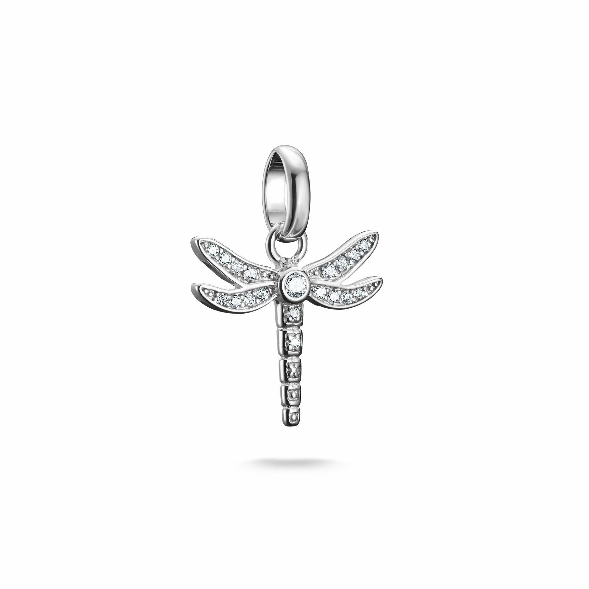 Connect Charm dragonfly with stones