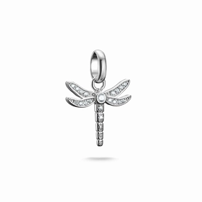 Connect Charm dragonfly with stones