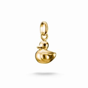 Connect Charm Gold Duck