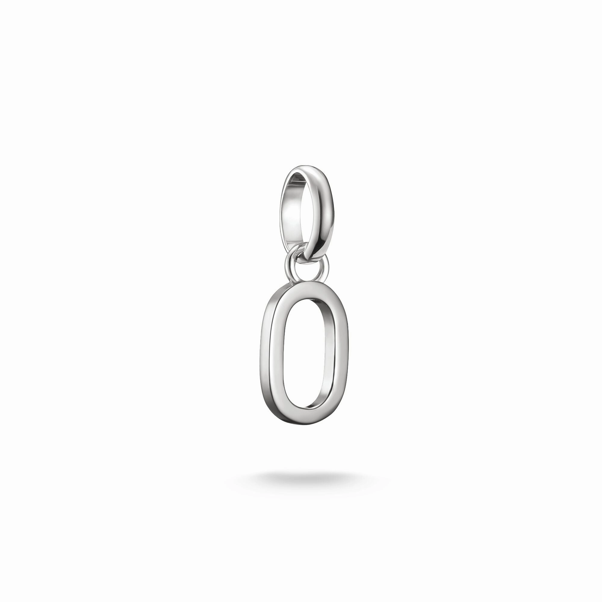 Connect Charm letter O Silver