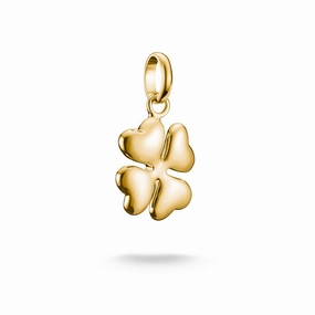 Connect Charm lucky clover in 3D