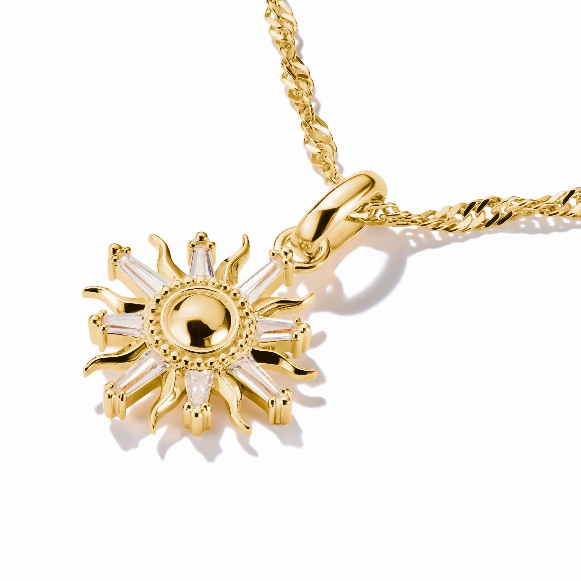Connect Charm sun Gold