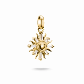 Connect Charm sun Gold