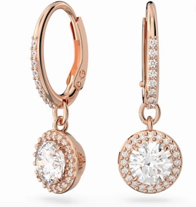 Constella Drop Round Cut Earrings - 2 colours available