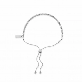 Dainty Mini Disc Pumpkin Adjuster Bracelet SBMDPA